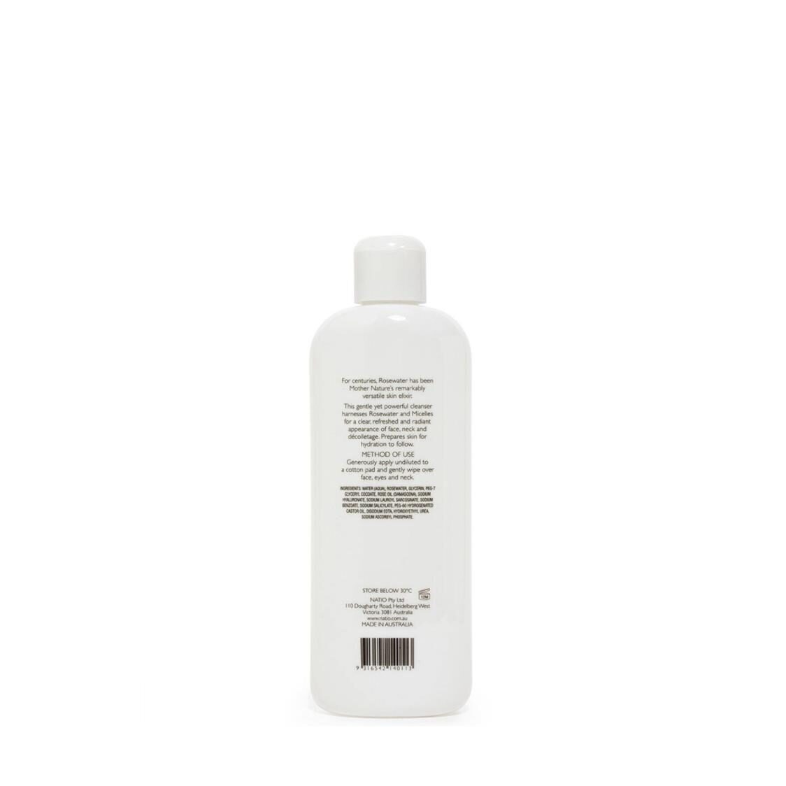 Natio Rosewater Hydration Antioxidant Micellar Cleansing Water 250ml