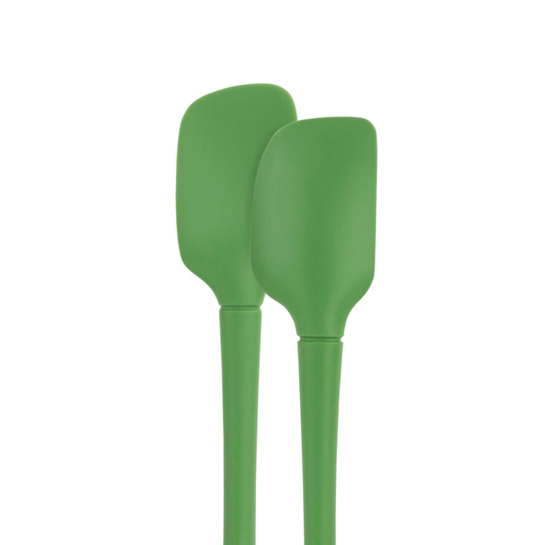 Tovolo Flex-Core All Silicone Mini Spatula & Spoonula Set of 2 Pesto