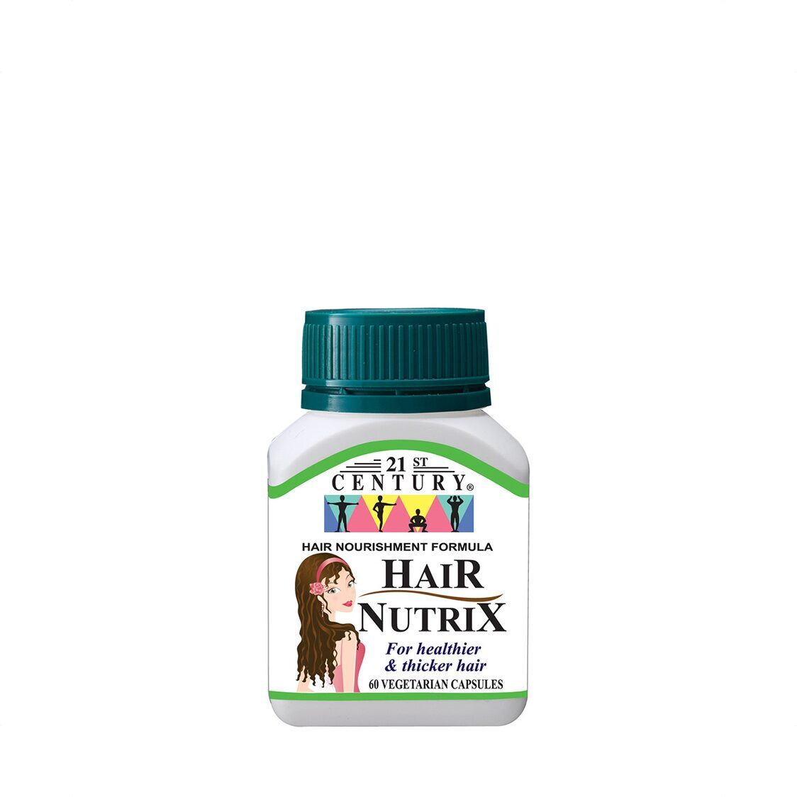 21st Century Hair Nutrix Vege Caps 60s