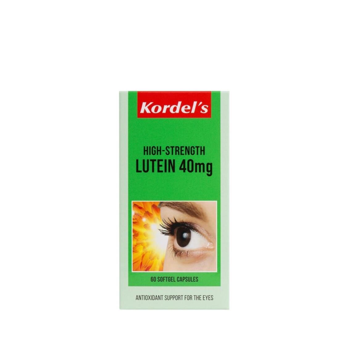 Kordel's High Strength Lutein 40mg 60's