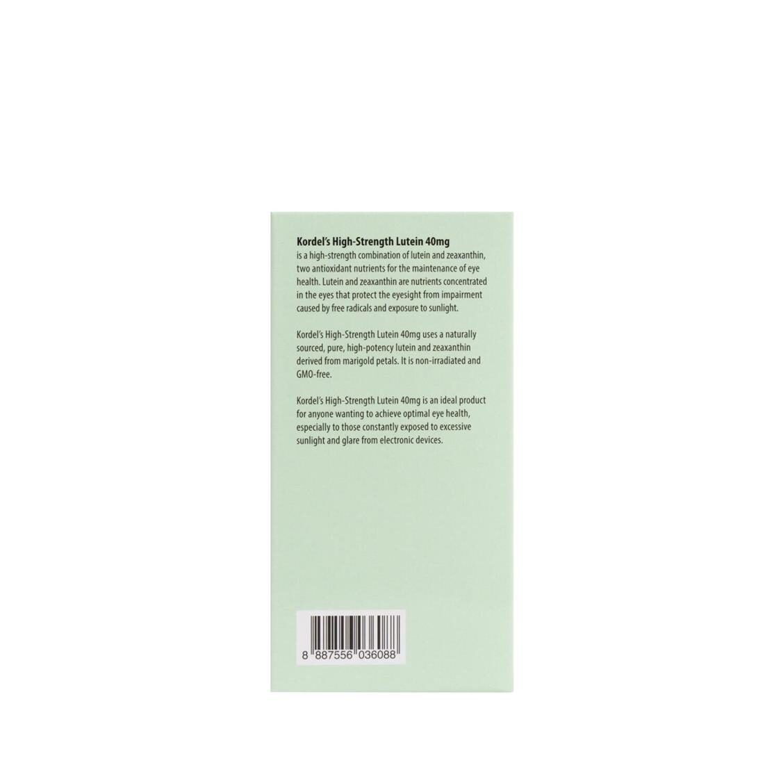 Kordel's High Strength Lutein 40mg 60's