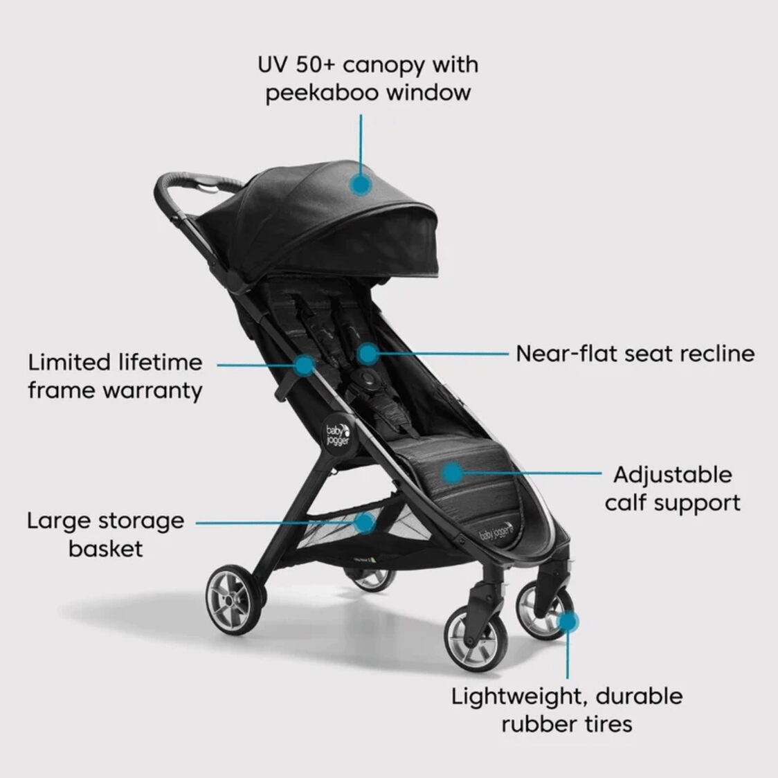Baby Jogger City Tour 2 Stroller (Everett Green)