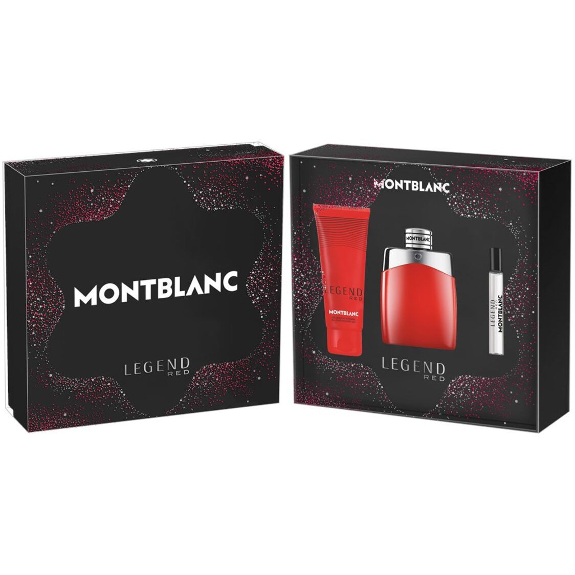 Mont Blanc Legend Red 3pc Festive Set