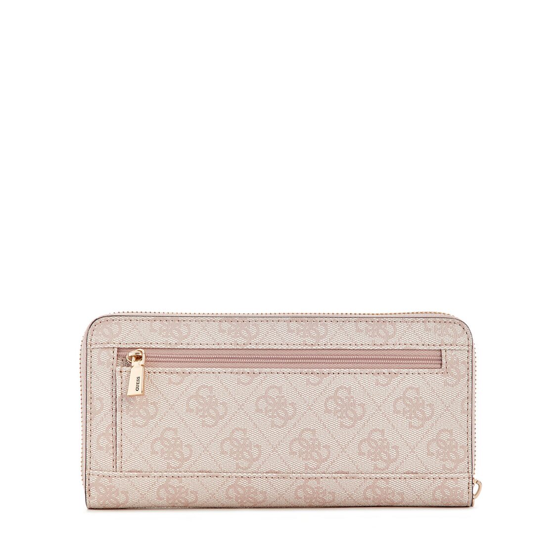 Guess Katya Slg Large Zip Around - Rose Water Logo
