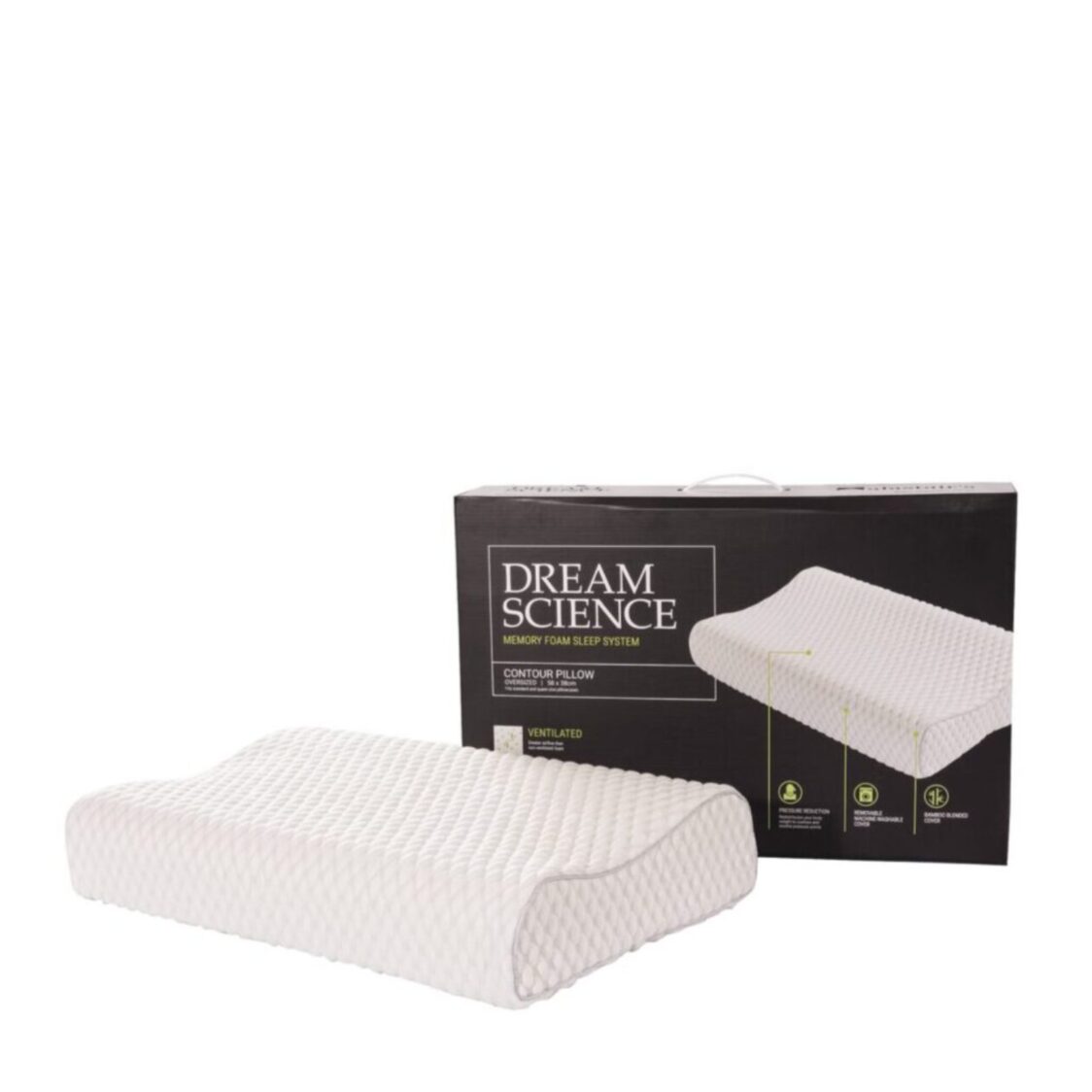 Dream Science Memory Foam Contour Pillow