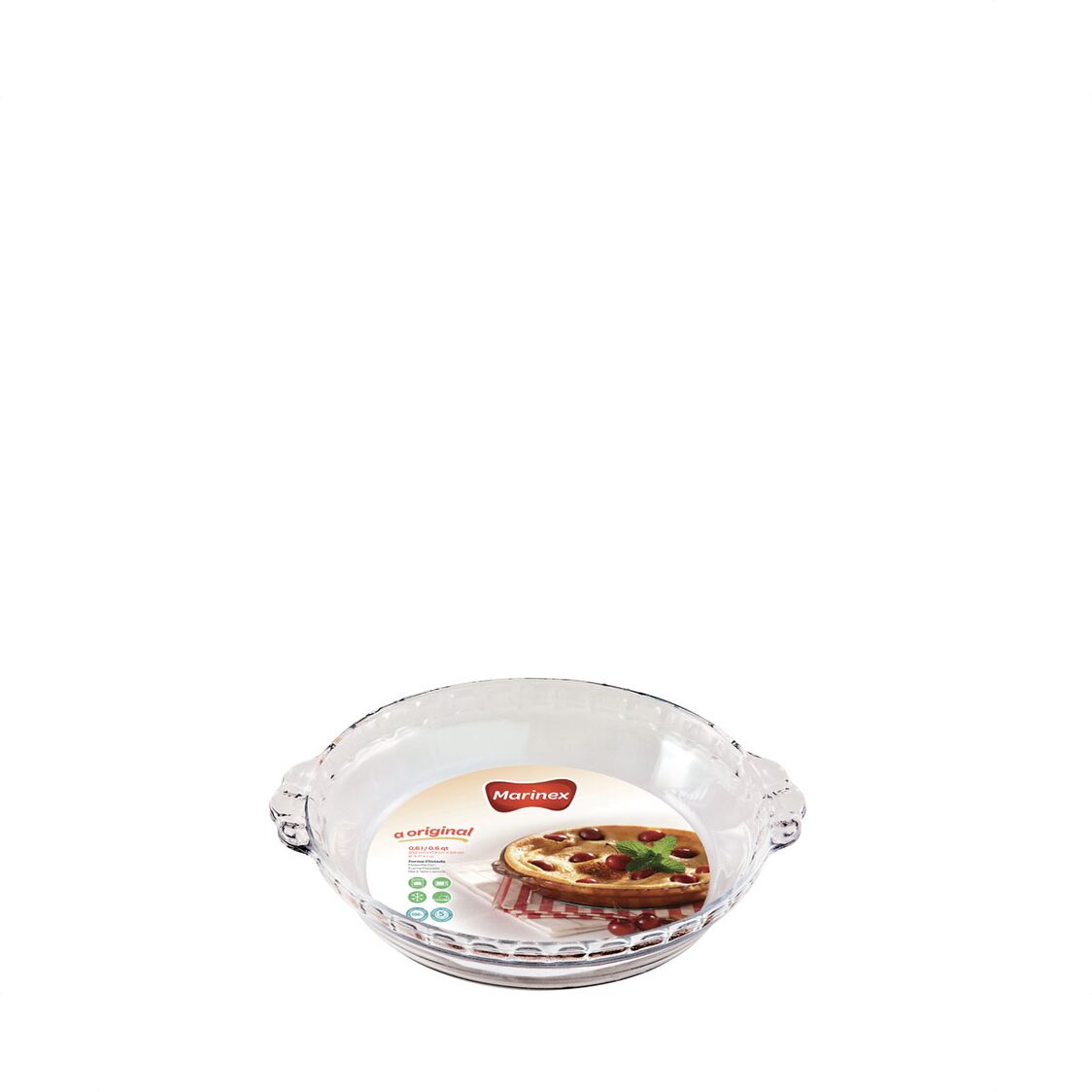 Marinex Fluted Pie Dish