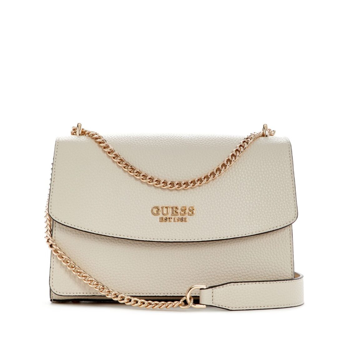 Guess Calista Convertible Crossbody Flap,Bone