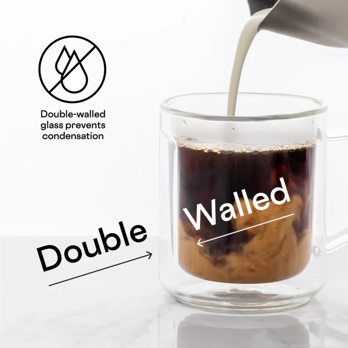 Corkcicle  Mug Glass 2pcs Set