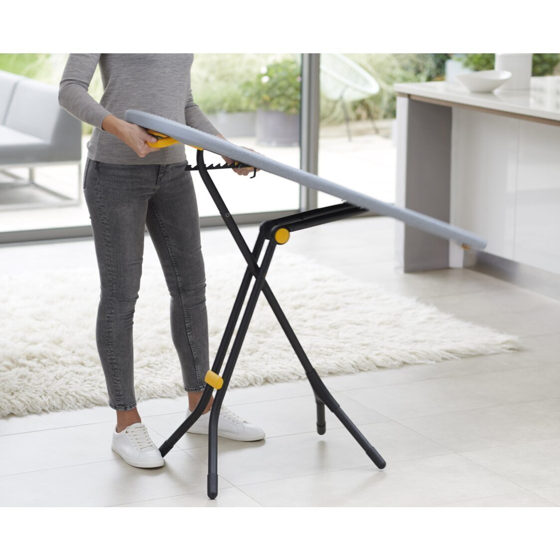 Joseph Joseph Glide Easy-store Ironing Board Grey