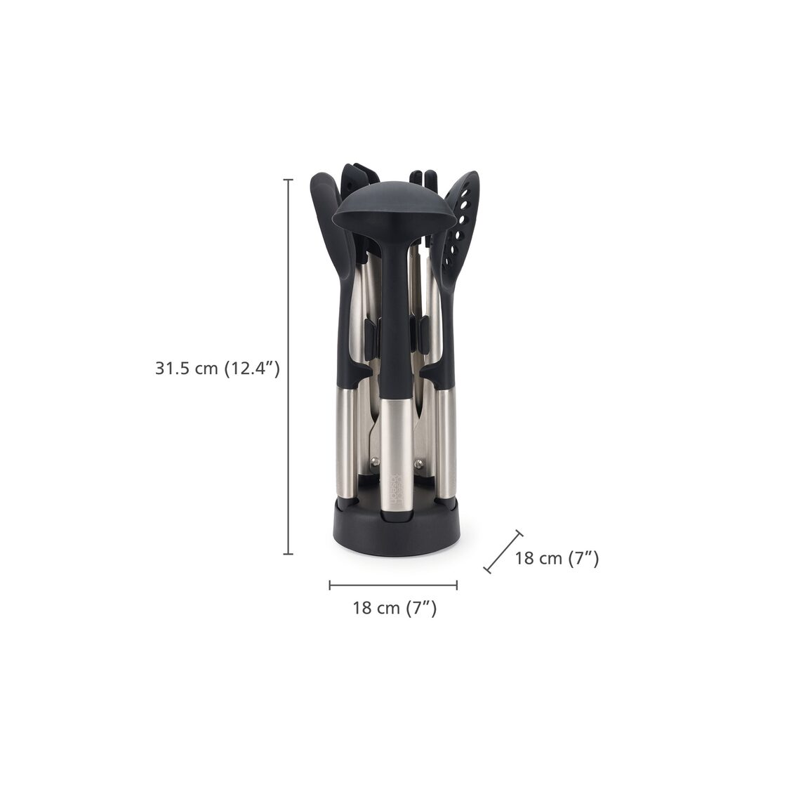 Joseph-Joseph Elevate Fusion 5pcs Silicone Set w/Stand