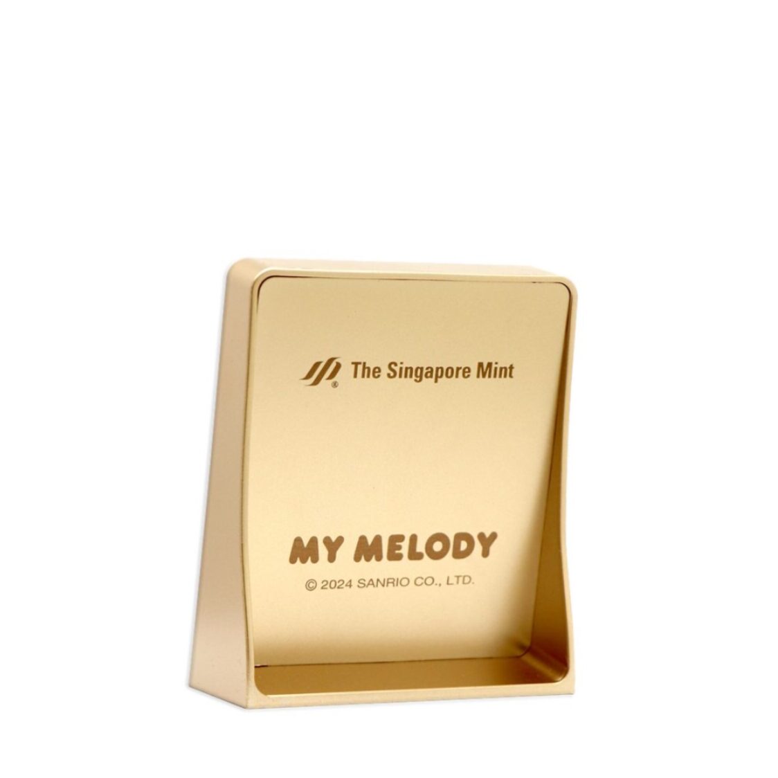 The Singapore Mint My Melody Showa Collection 24K Gold Foil in Frame
