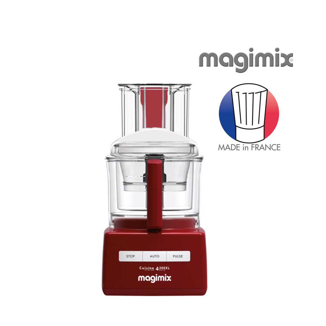 Magimix 4200XL Multifunction Food Processor Rouge Red MGMX021409