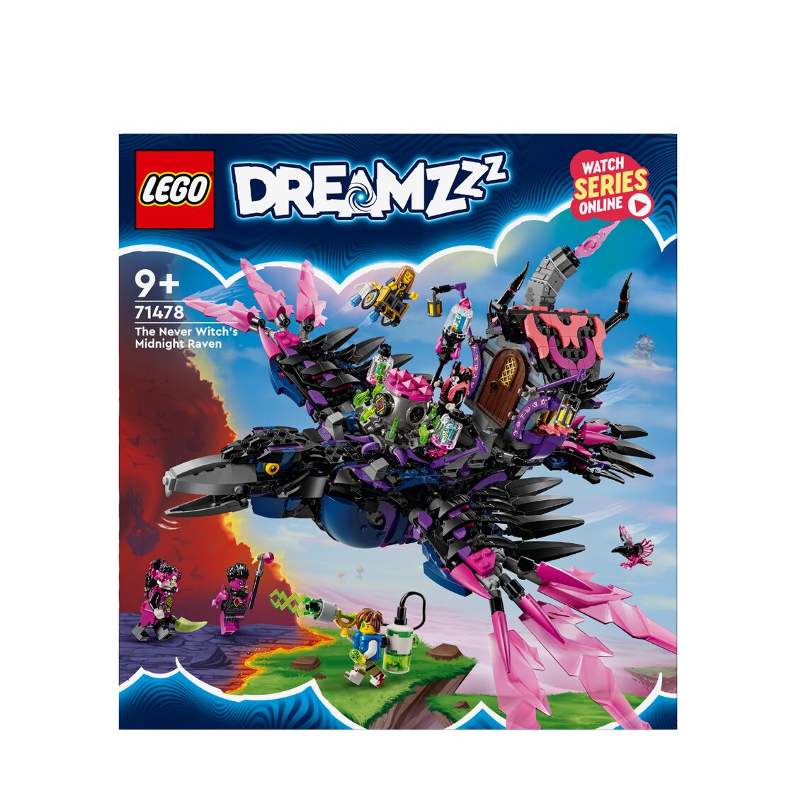 Lego 71478 The Never Witch's Midnight Raven
