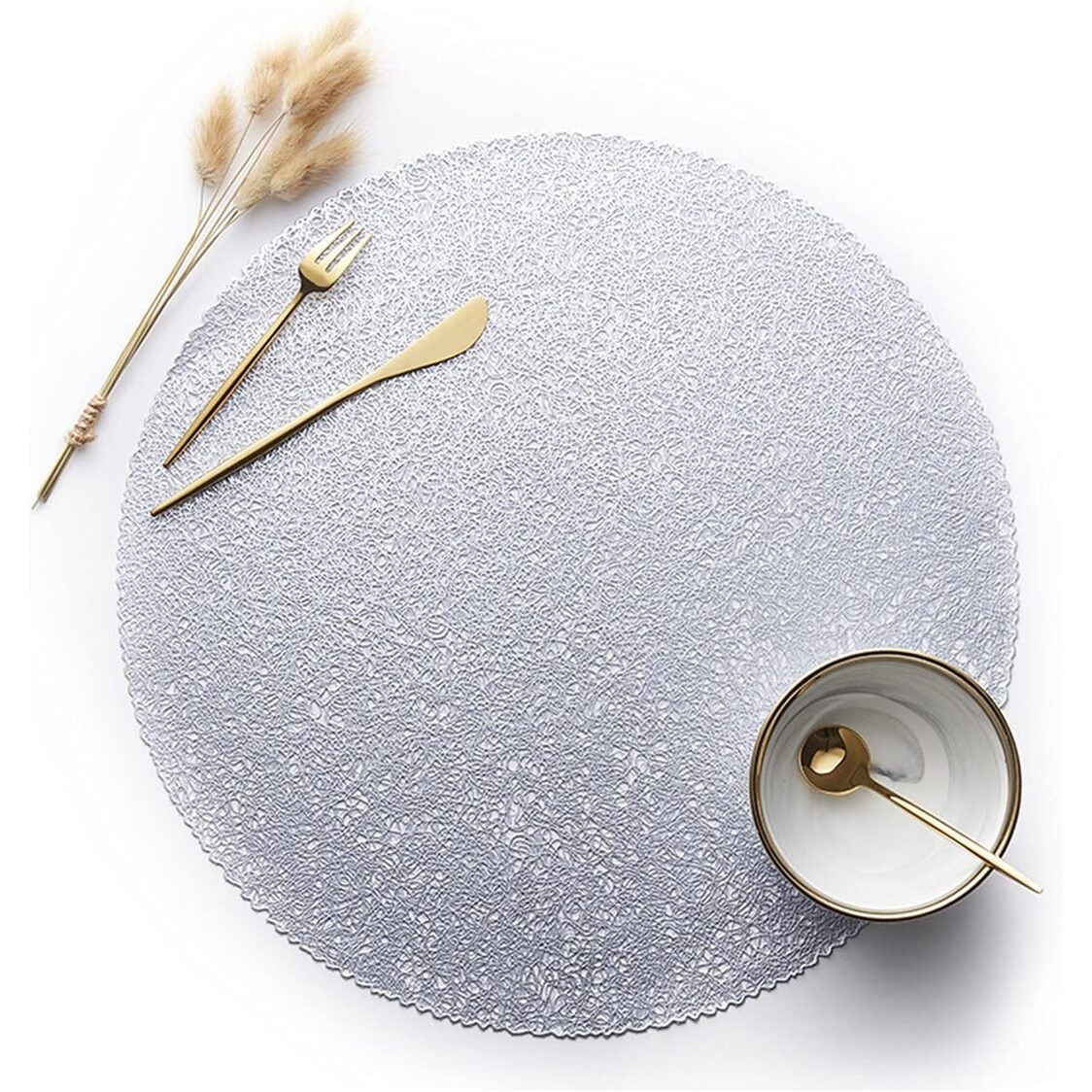 J. Rapee Allure Placemat Silver