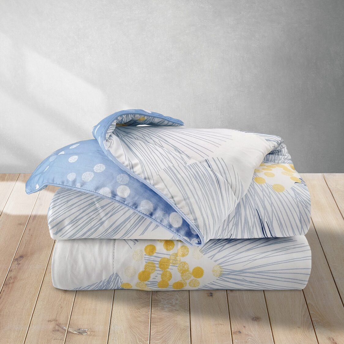 ESPRIT 100% Cotton Luster Sateen Comforter 1200TC White Mallow