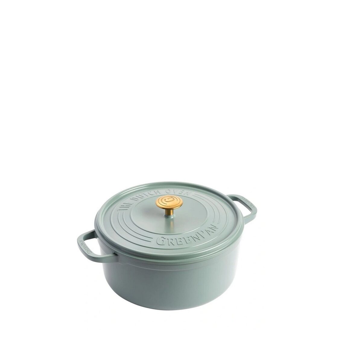 Greenpan Featherweight 24cm Ceramic Non-Stick Dutch Oven Casserole - Sky Blue GPFW695509