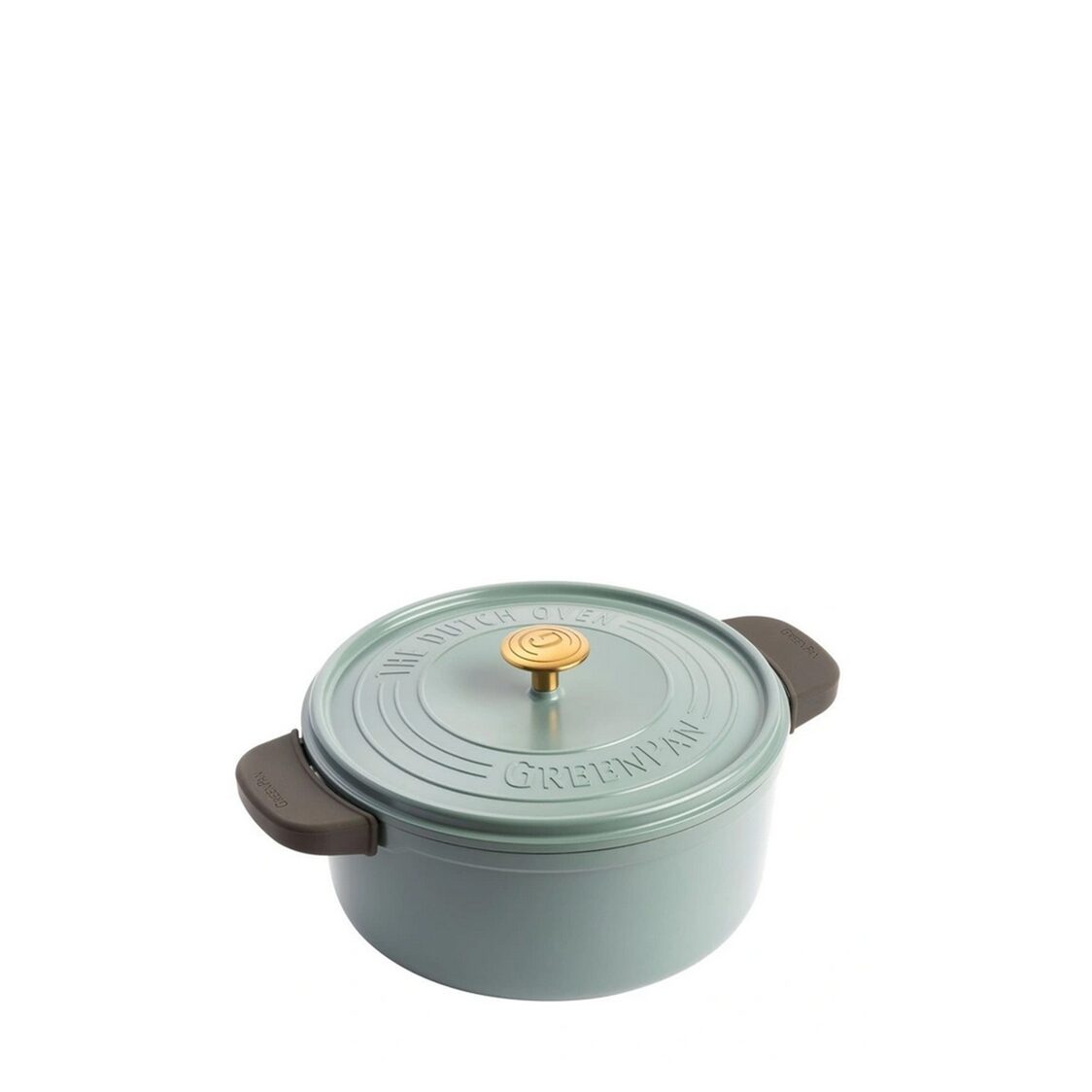 Greenpan Featherweight 24cm Ceramic Non-Stick Dutch Oven Casserole - Sky Blue GPFW695509