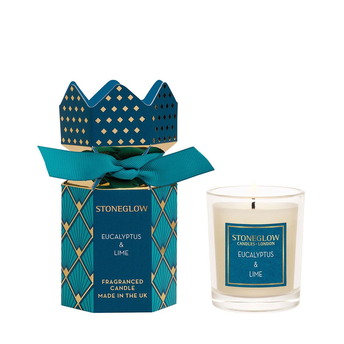 STONEGLOW Eucalyptus & Lime - Votive Candle 75g