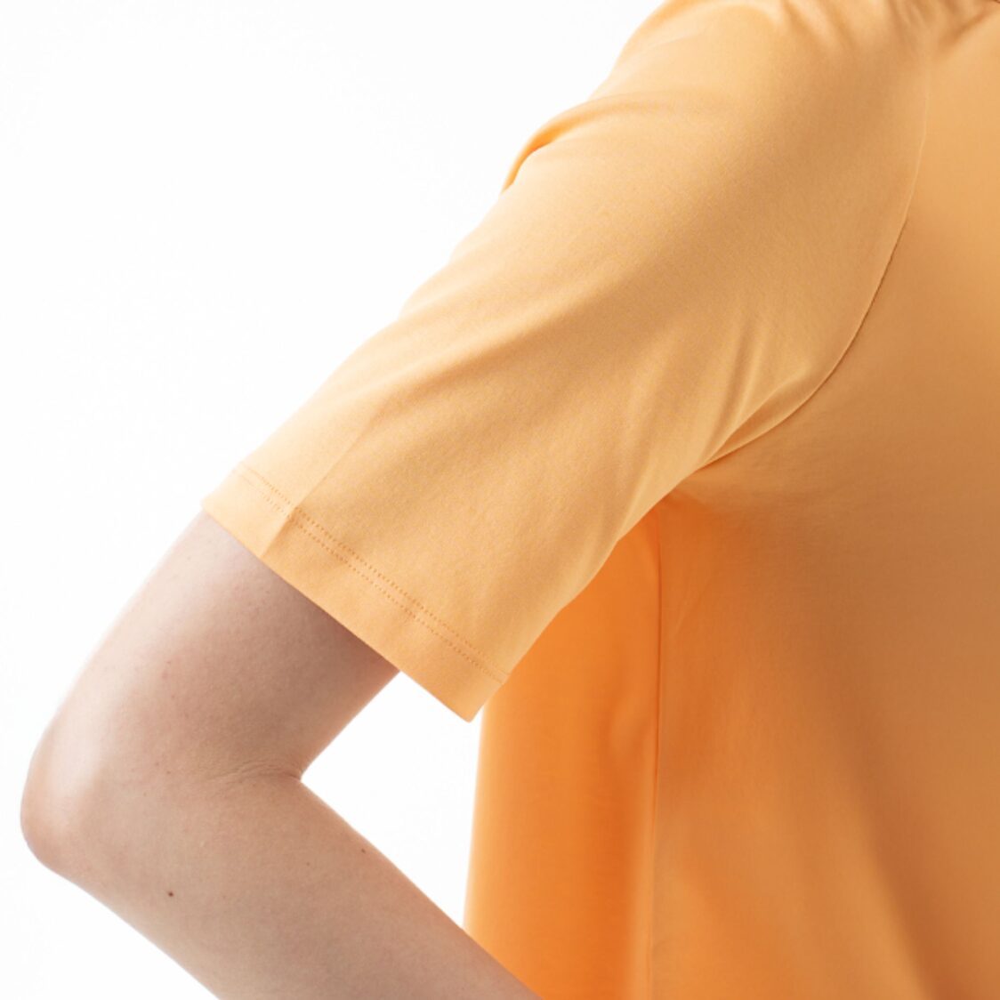 K/WOODS Essential Crew Neck Tee in Yellow Sand