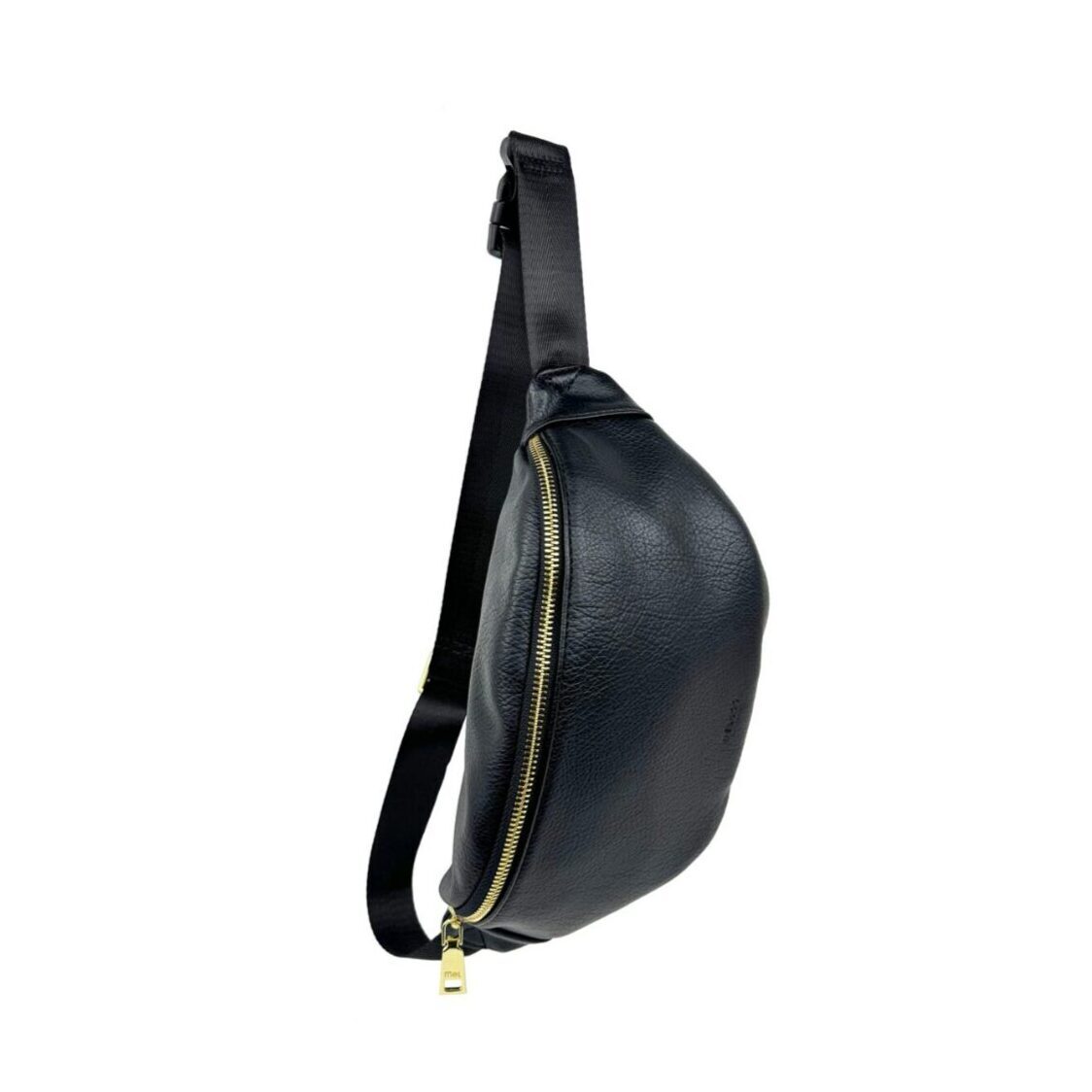 Mel&Co Pebbled Single Compartment Waist Pouch