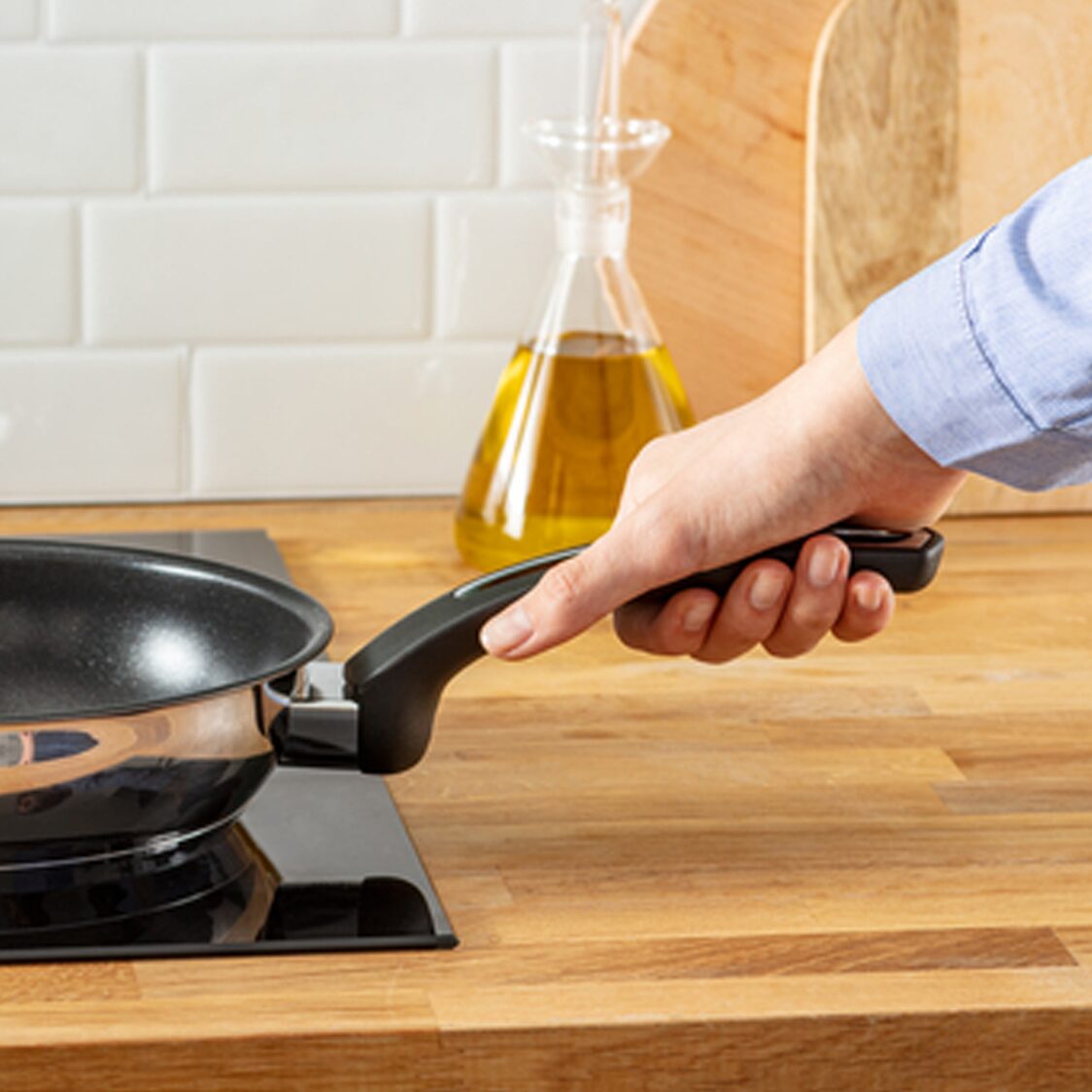 Tefal Emotion 28Cm Induction Non-Stick Wokpan (E30019)