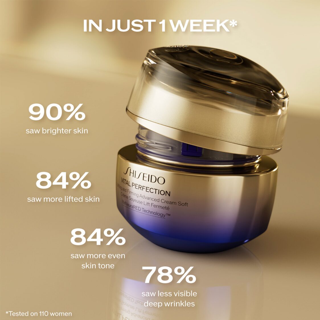 Shiseido Vital Perfection Uplifting and Firming Advanced Cream Soft 50ml Refill