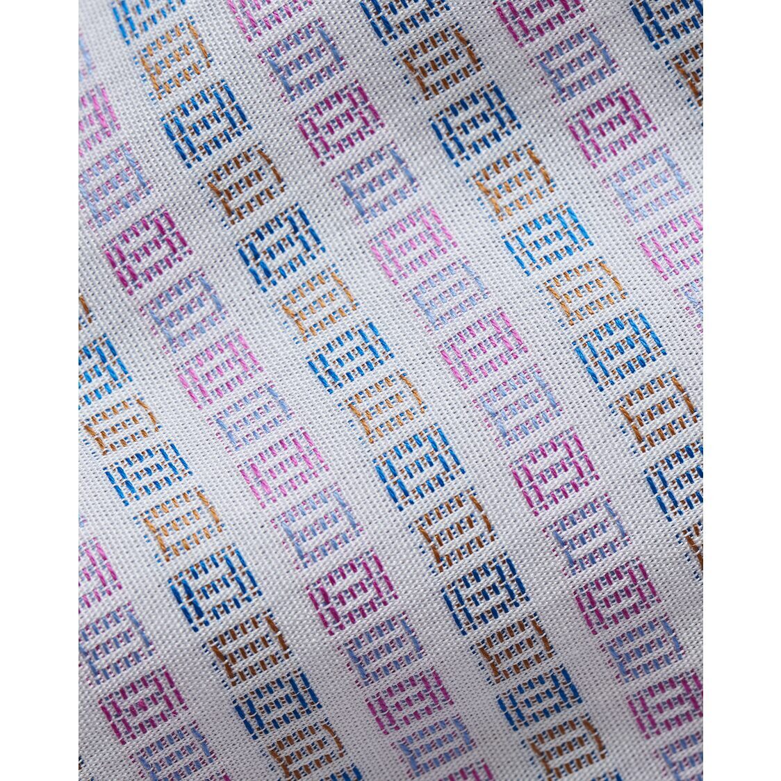 Coupe Cousu Short Sleeve Shirt, Fancy Dobby CCSSE264-MULTI
