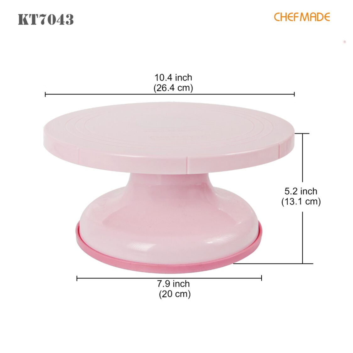 CHEFMADE Hello Kitty ABS Revolving Cake Stand 1898CM-KT7043