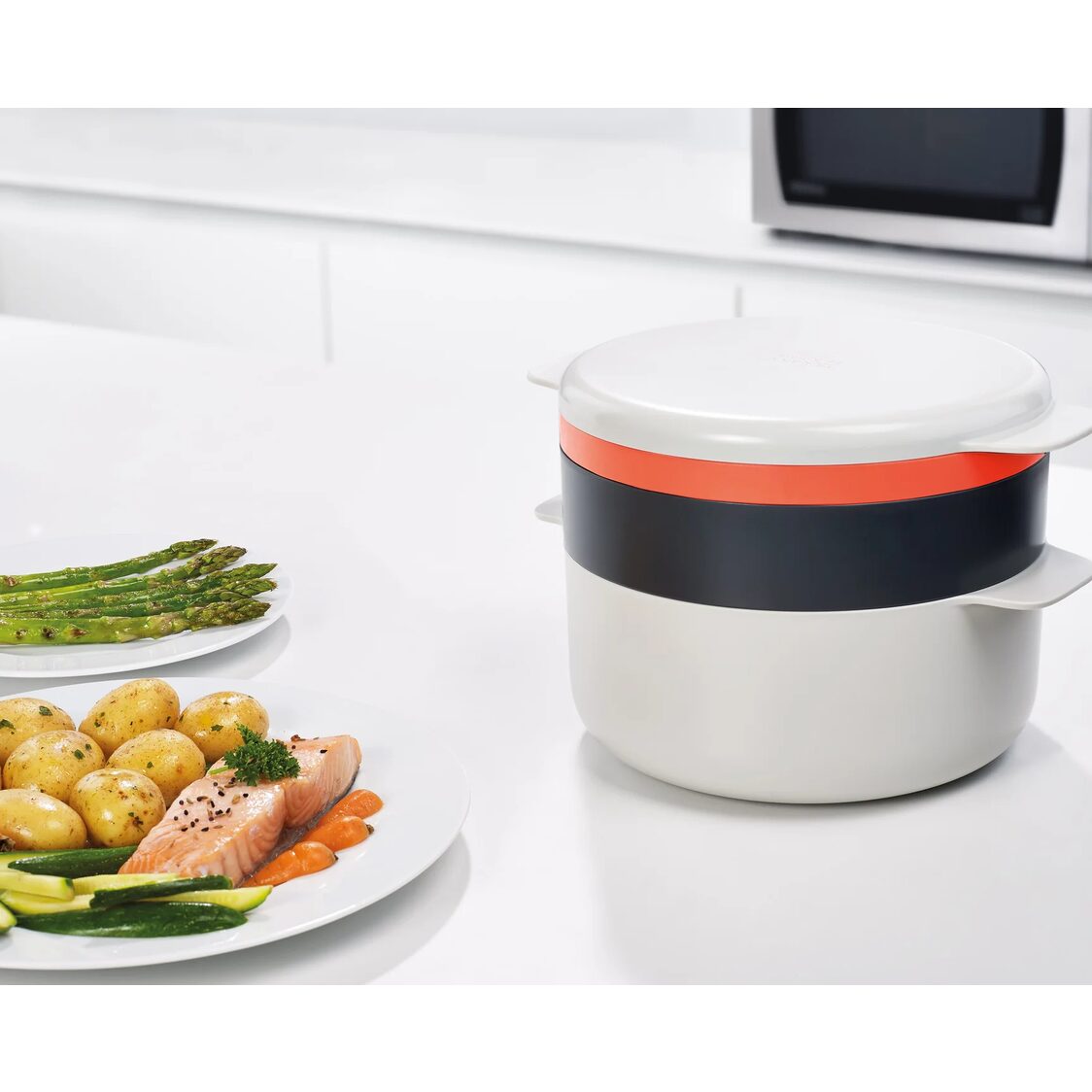 Joseph Joseph M-Cuisine 4P Stack Microwave Cooking - 45001