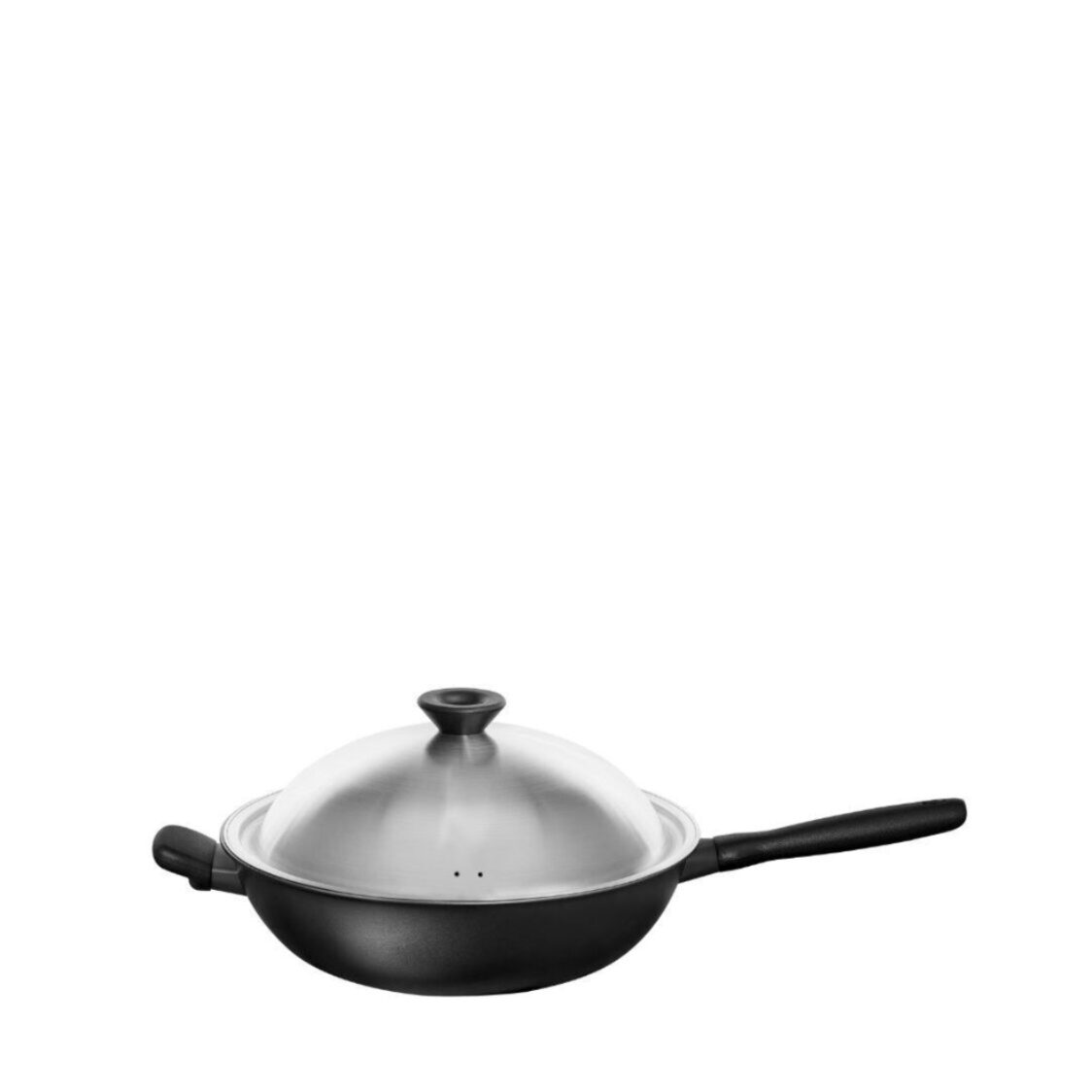 M MIDNIGHT HA IH 32CM/12.75-IN COV STIRFRY W/HH