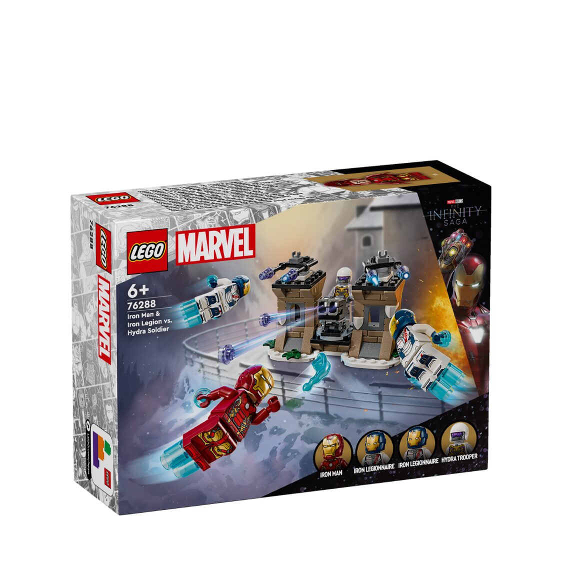 Lego 76288 Iron Man & Iron Legion vs. Hydra Soldier