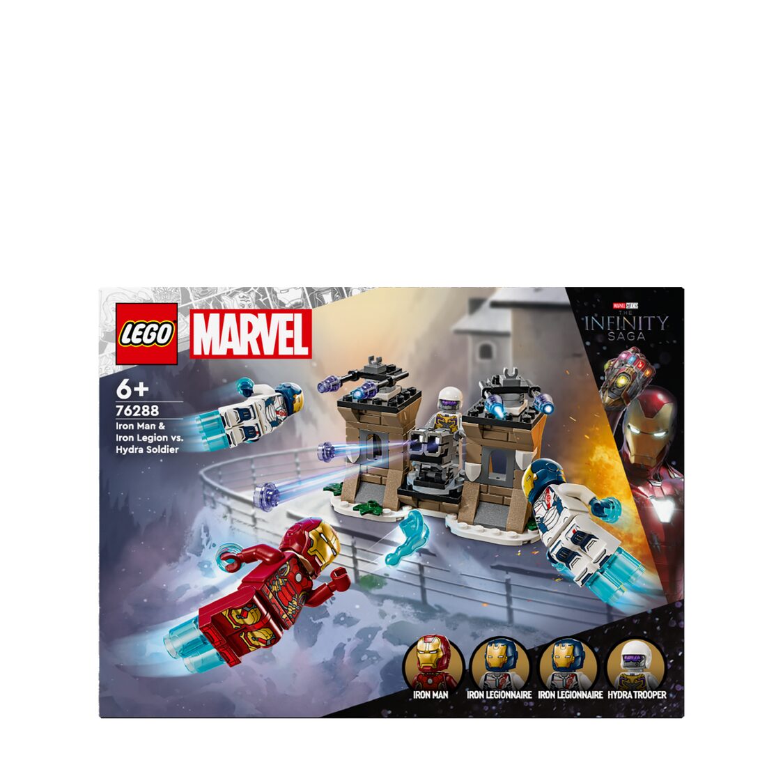 Lego 76288 Iron Man & Iron Legion vs. Hydra Soldier