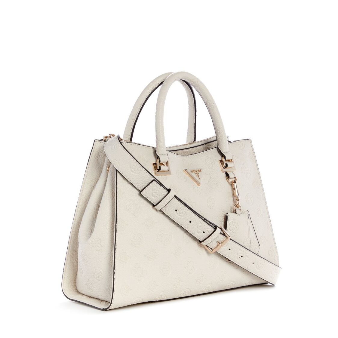 CRESIDIA II SOCIETY SATCHEL,BONE LOGO