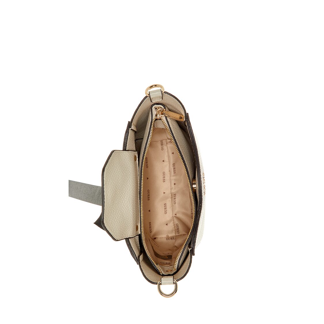 Guess Brenton Sm Grlfriend Buckt,Bone