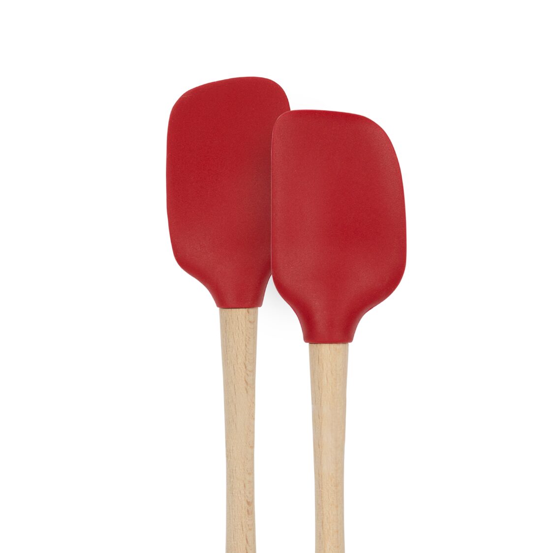 Tovolo Flex-Core WHandled Mini Spatula & Spoonula Set of 2 - Cayenne