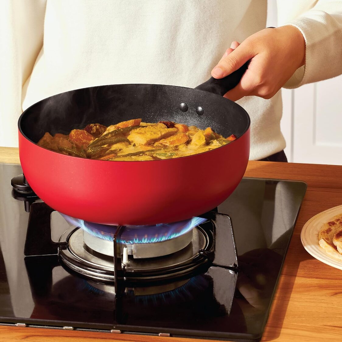 Meyer Bauhaus IH 24cm/3.3L Open Saucier