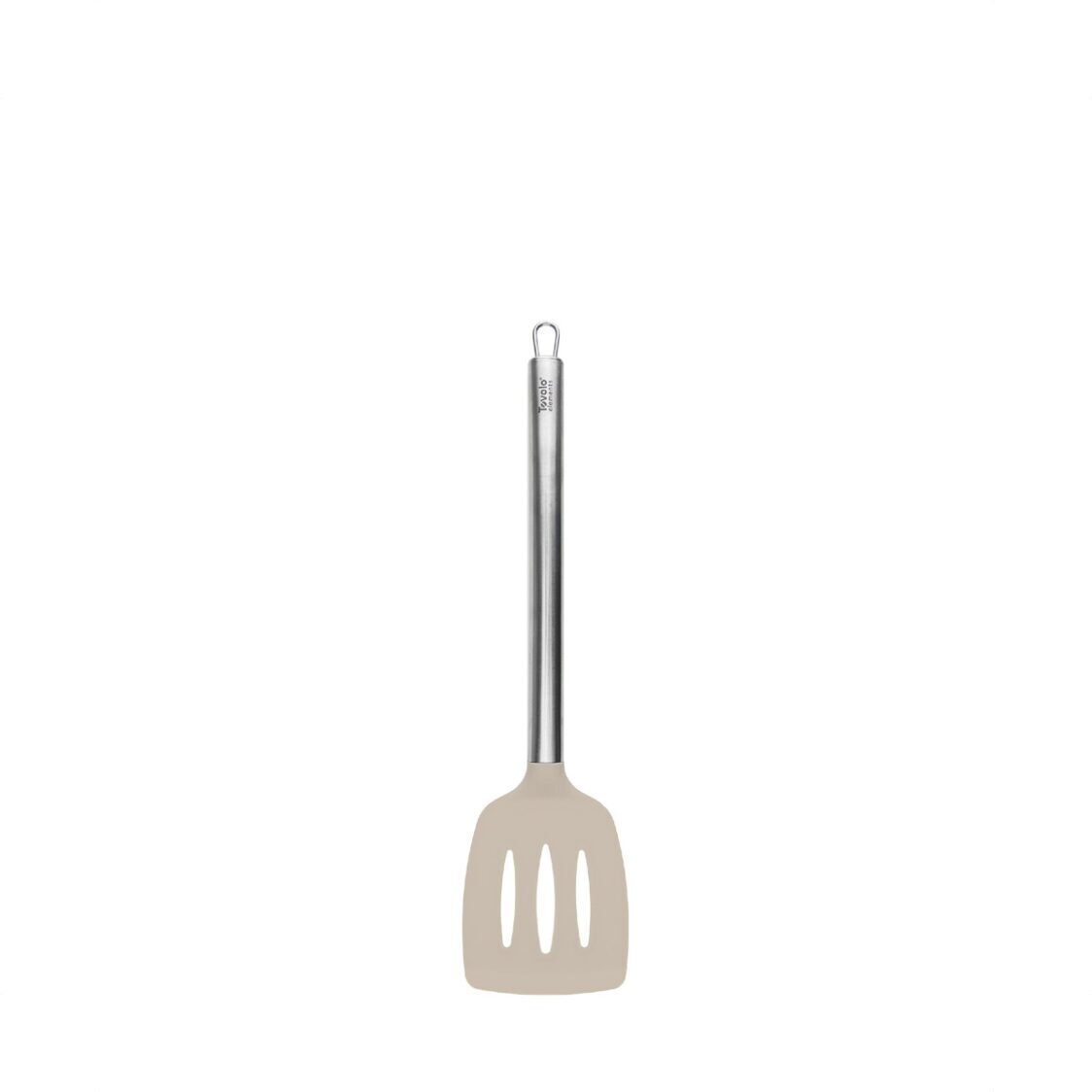 Tovolo Elements SS Handled Slotted Turner Warm Gray
