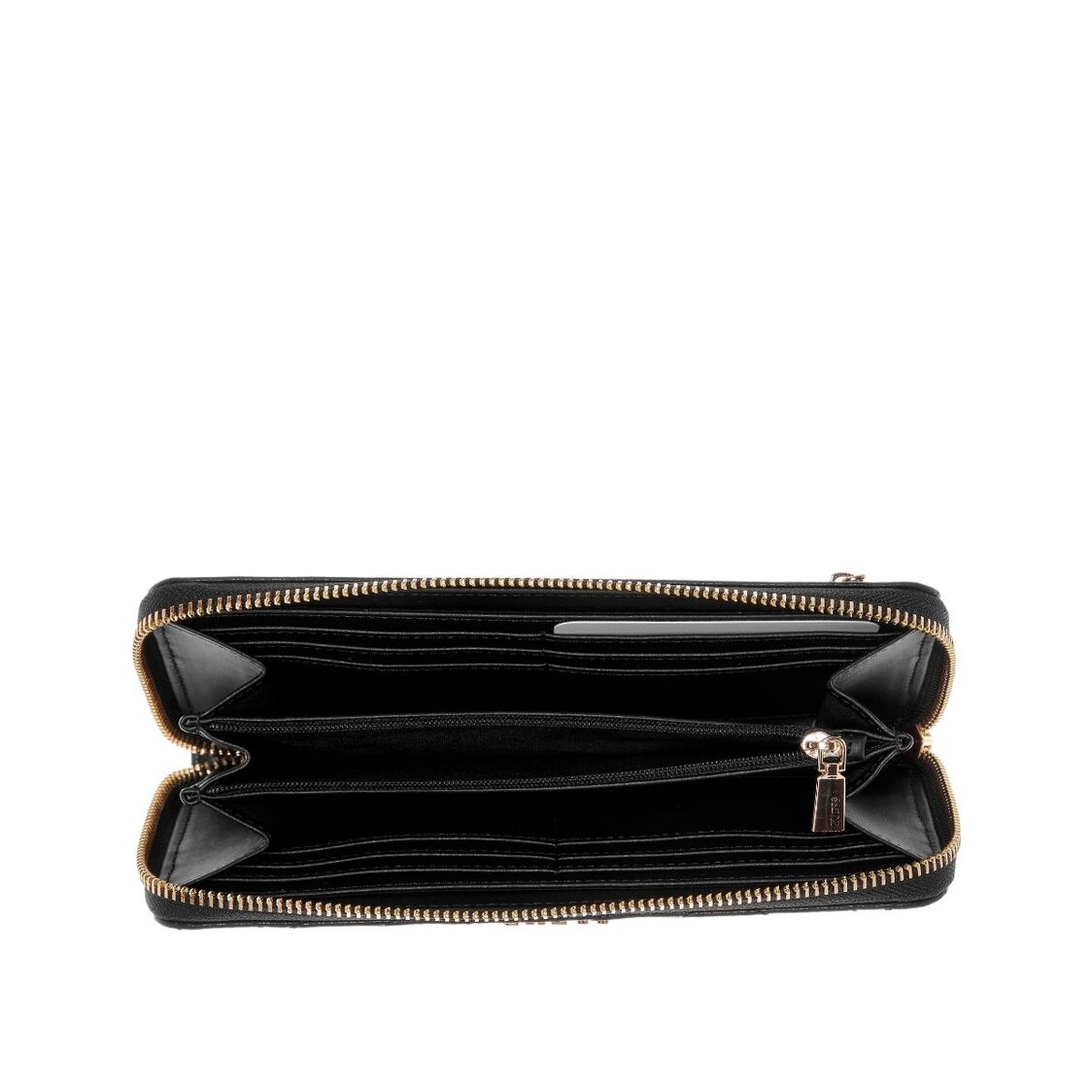 CRESIDIA II SLG LRG ZIP AROUND,BLACK LOGO