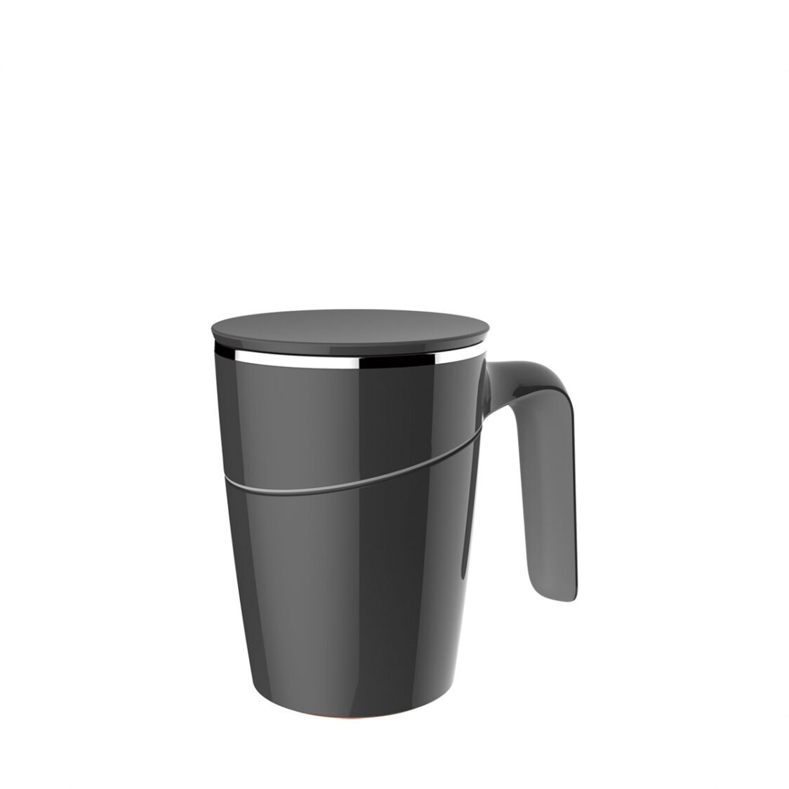 Artiart Suction Mug Grace Black 470ml