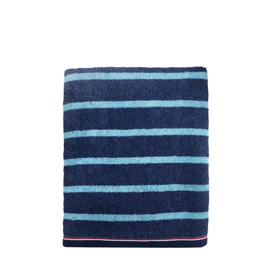Milton Home Lucas 100% Cotton Supersoft Yarn Bath Towel Blue
