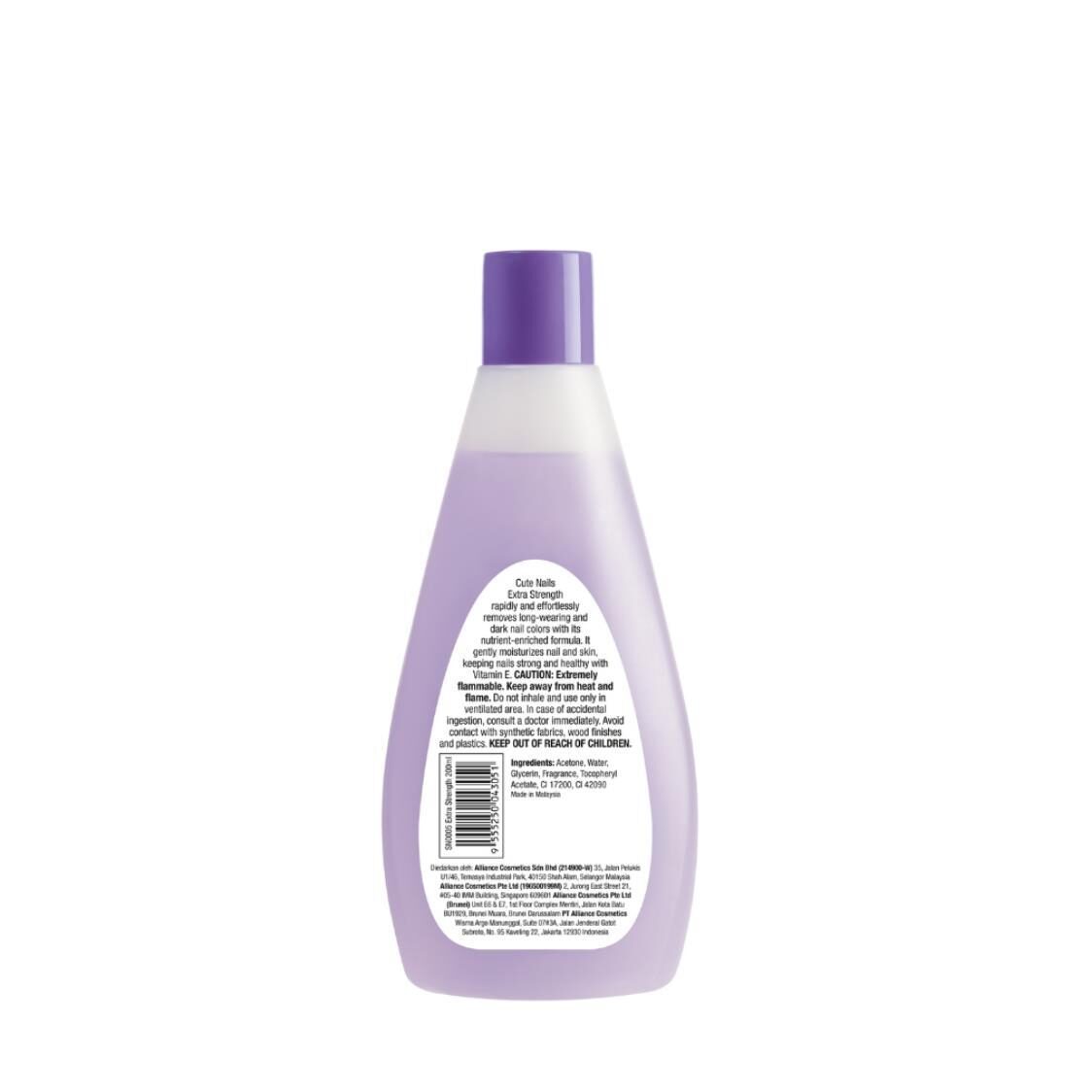 Silkygirl Cute Nails Remover Extra Strength 200ml