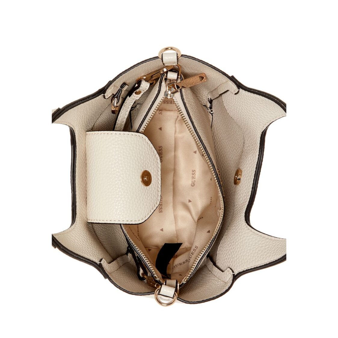 Guess Calista Mini Tote,Bone