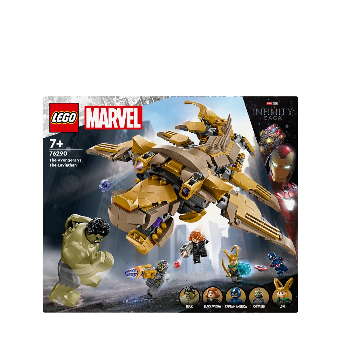 Lego 76290 The Avengers vs. The Leviathan