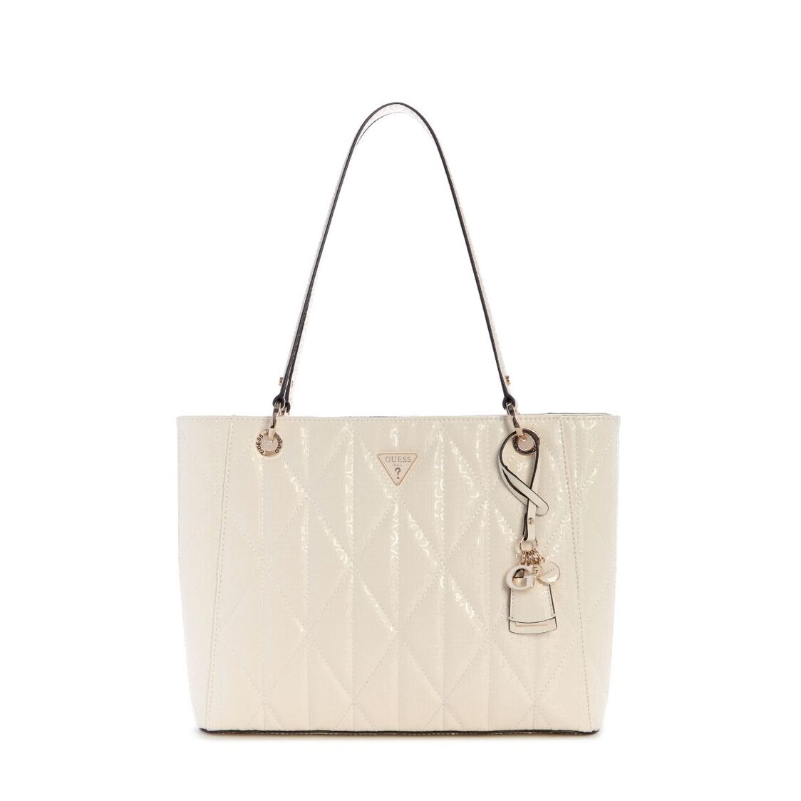 ALDINA NOEL TOTE,OFF WHITE
