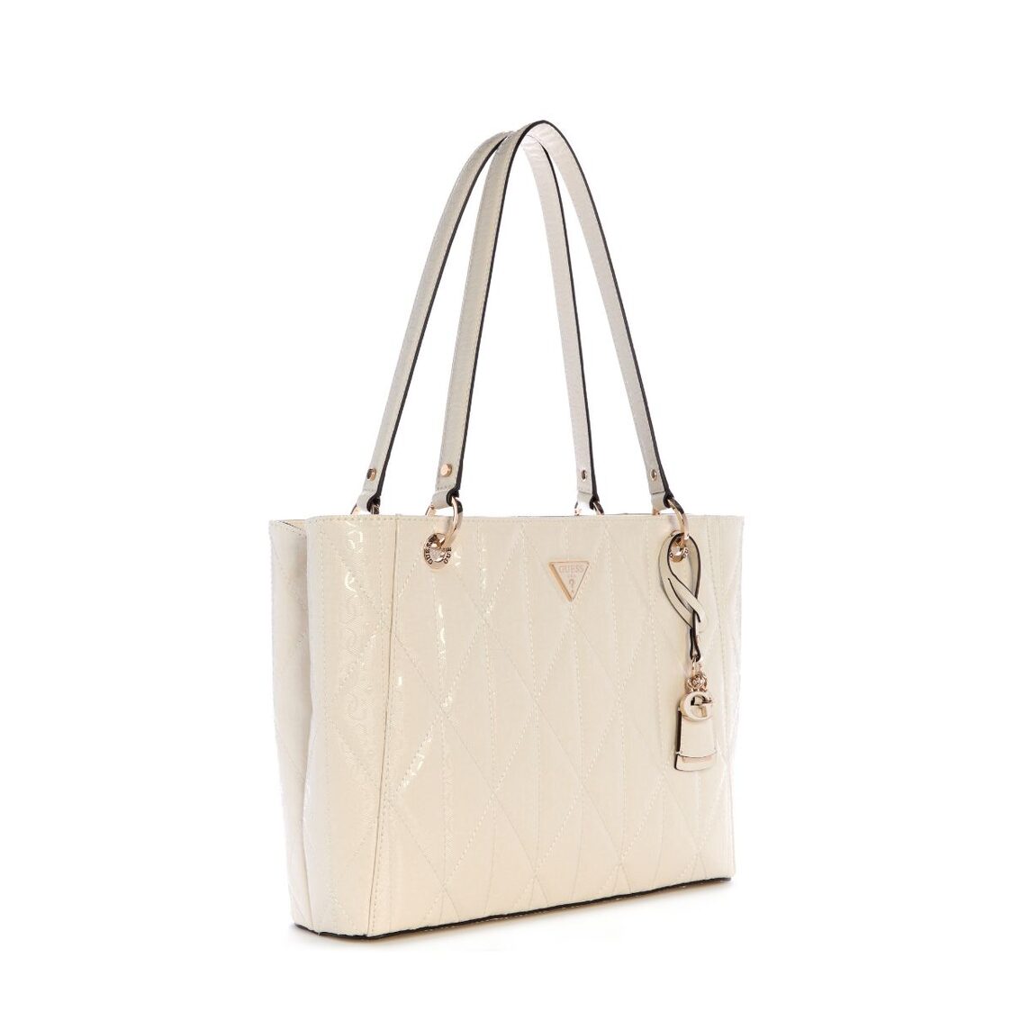 ALDINA NOEL TOTE,OFF WHITE
