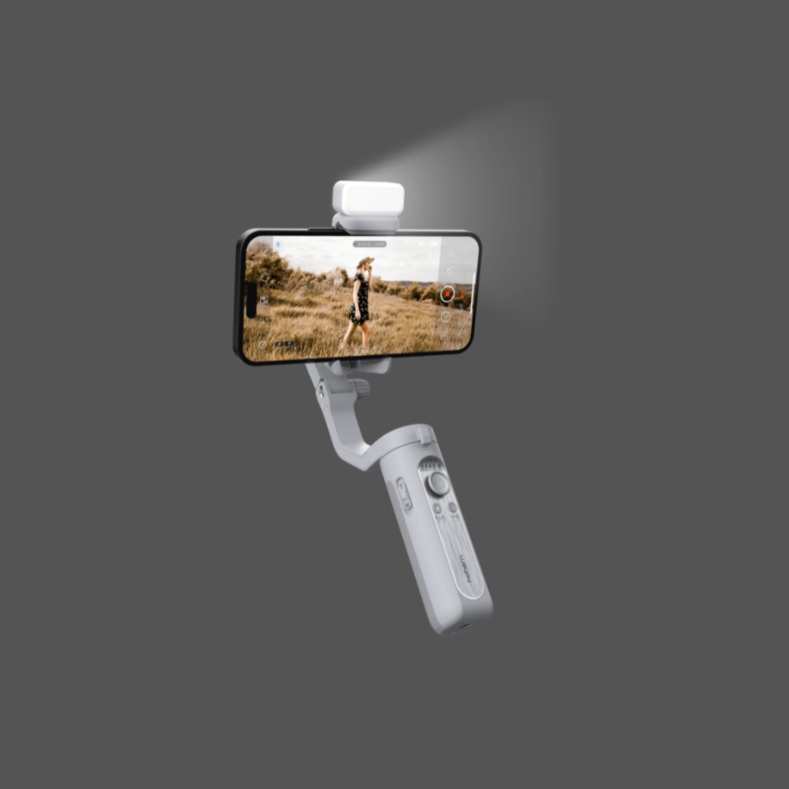 Hohem iSteady XE Kit 3-Axis Palm Smartphone Gimbal with Magnetic Fill Light