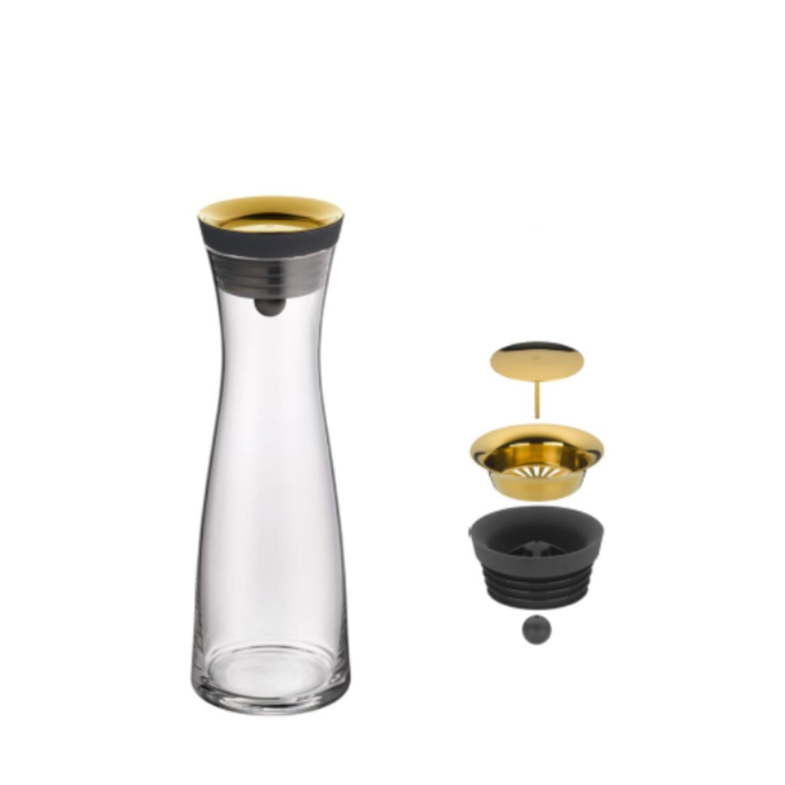 WMF Water Decanter 1.0L - Gold (06-1770-6590)