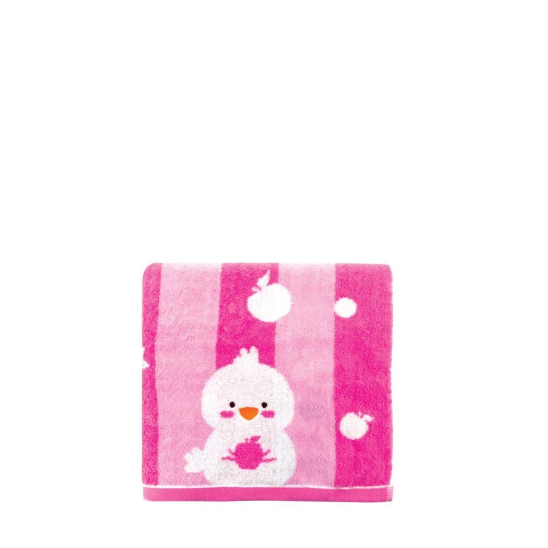 Milton Home Beaker Bath Towel Pink