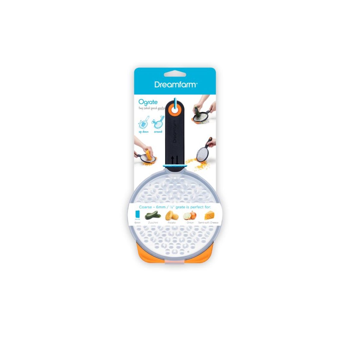 Dreamfarm S/S Pp Coarse Grater L25.7cm Ograte