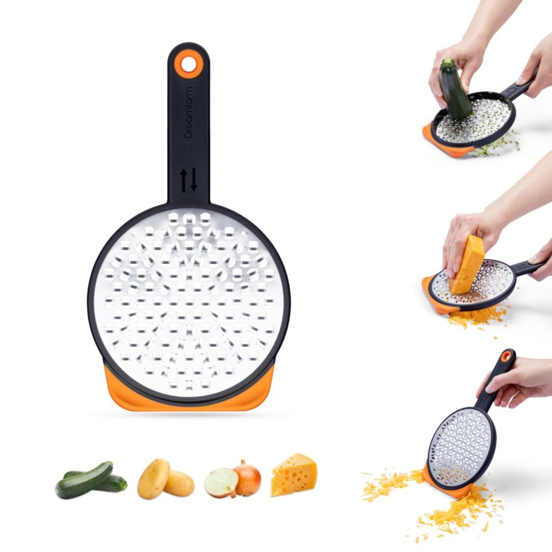 Dreamfarm S/S Pp Coarse Grater L25.7cm Ograte